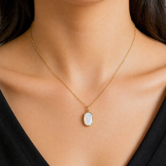 Oval necklace