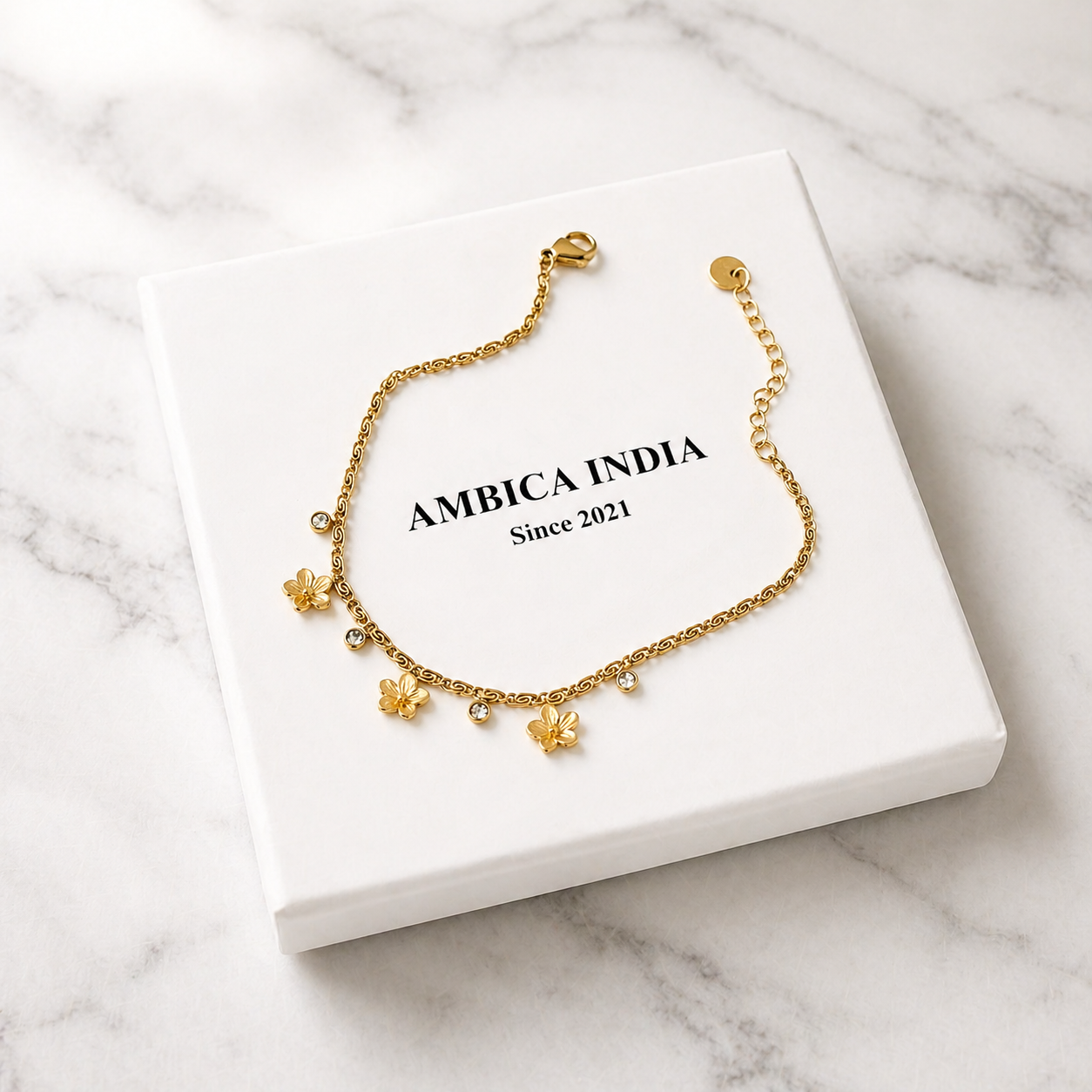 Tiny Flower Bracelet