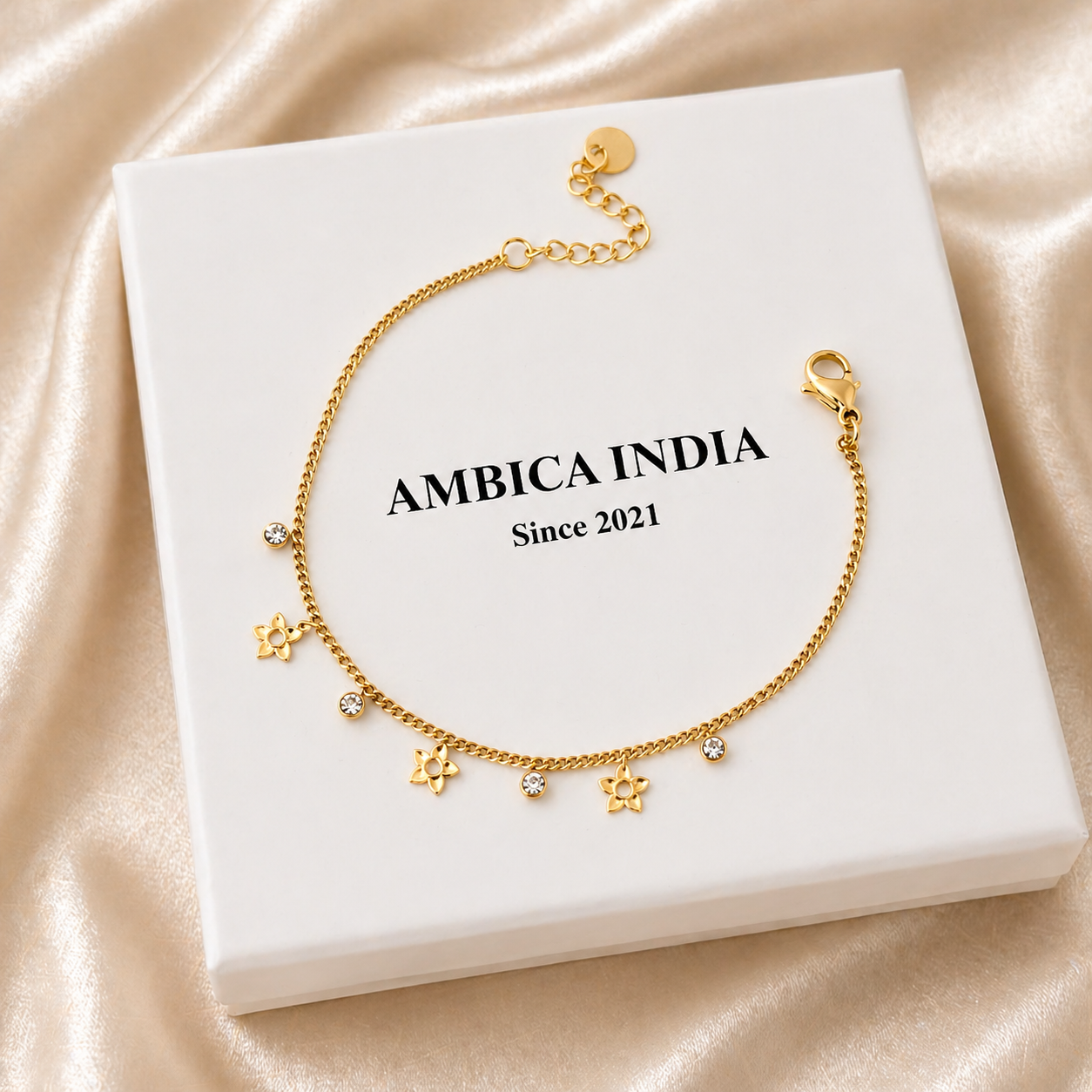 Flower bracelet