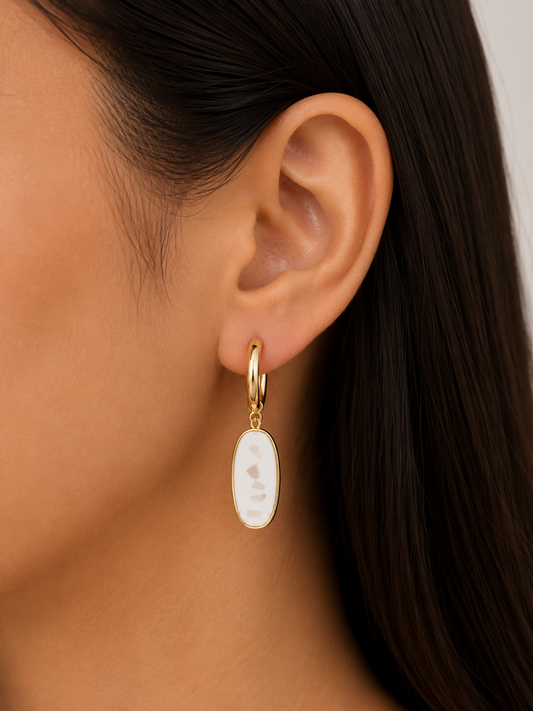 Luna Oval Earrings