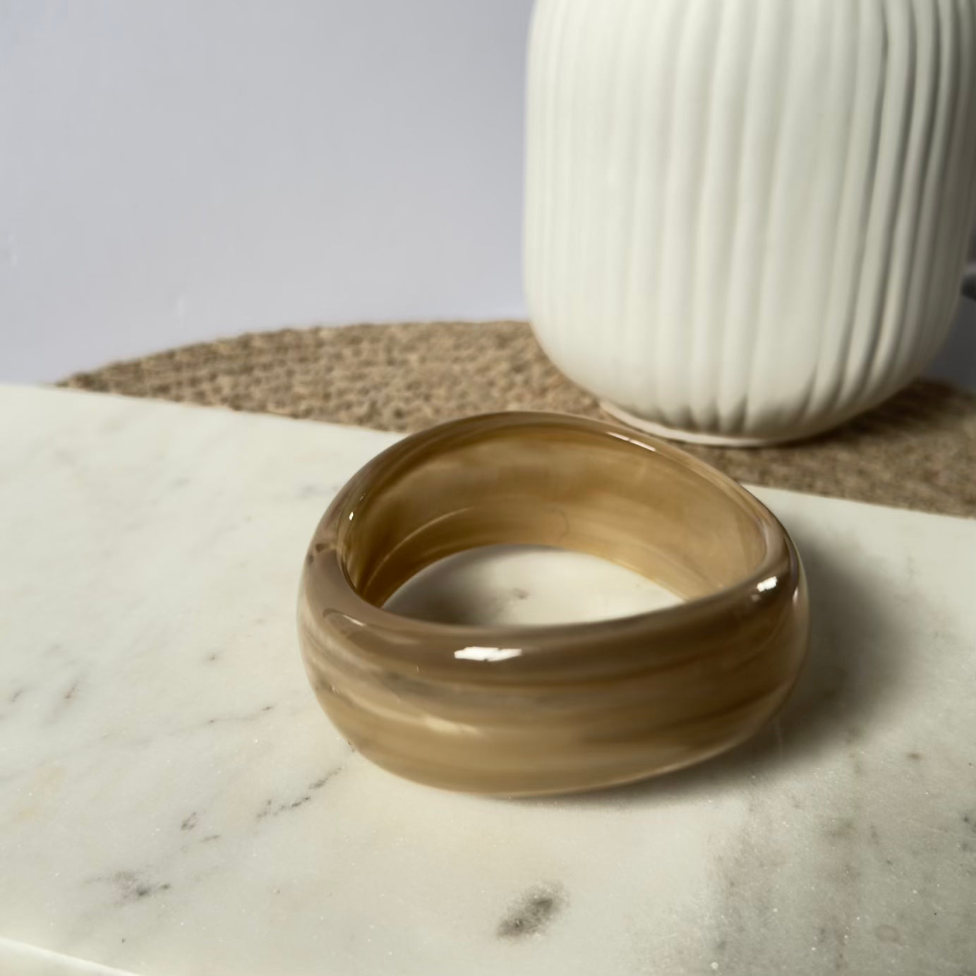 Butterscotch vintage bangle