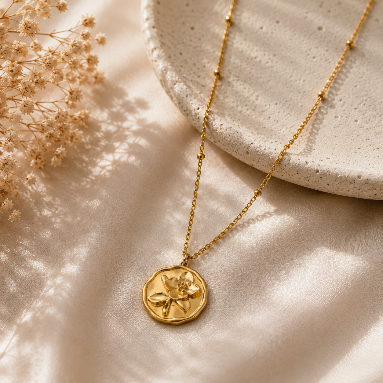 Flower necklace
