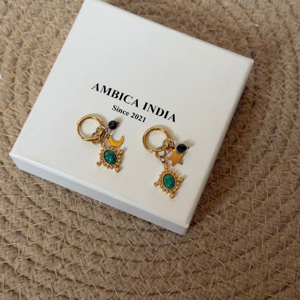 Turquoise daze earrings