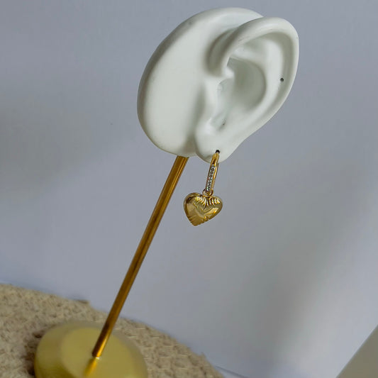 Heart earrings