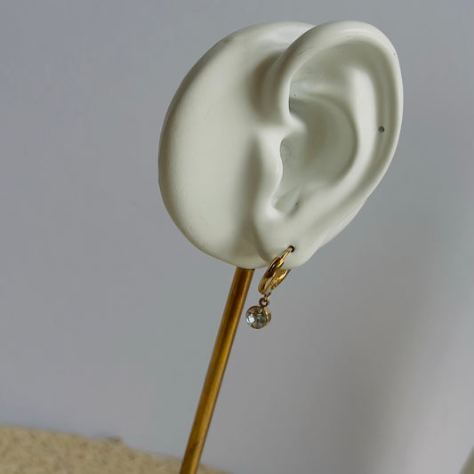 Crystal drop earrings