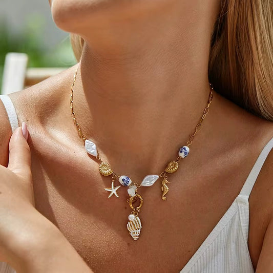 Seashell Symphony Necklace