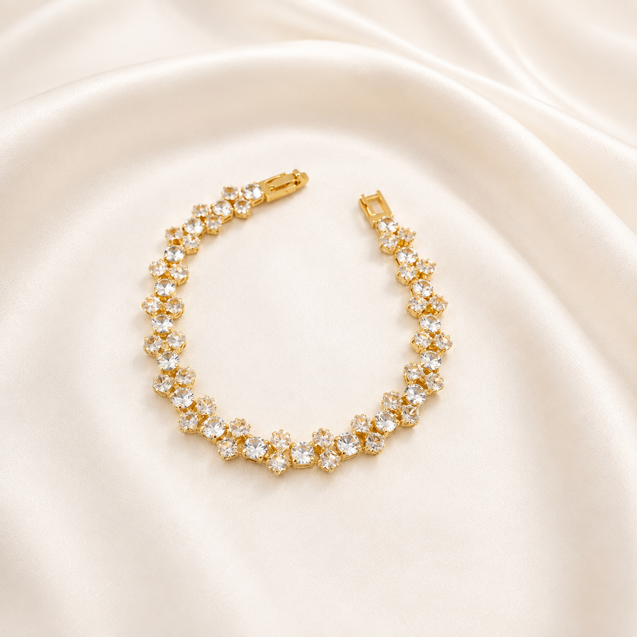 Classic Gold Tennis Bracelet