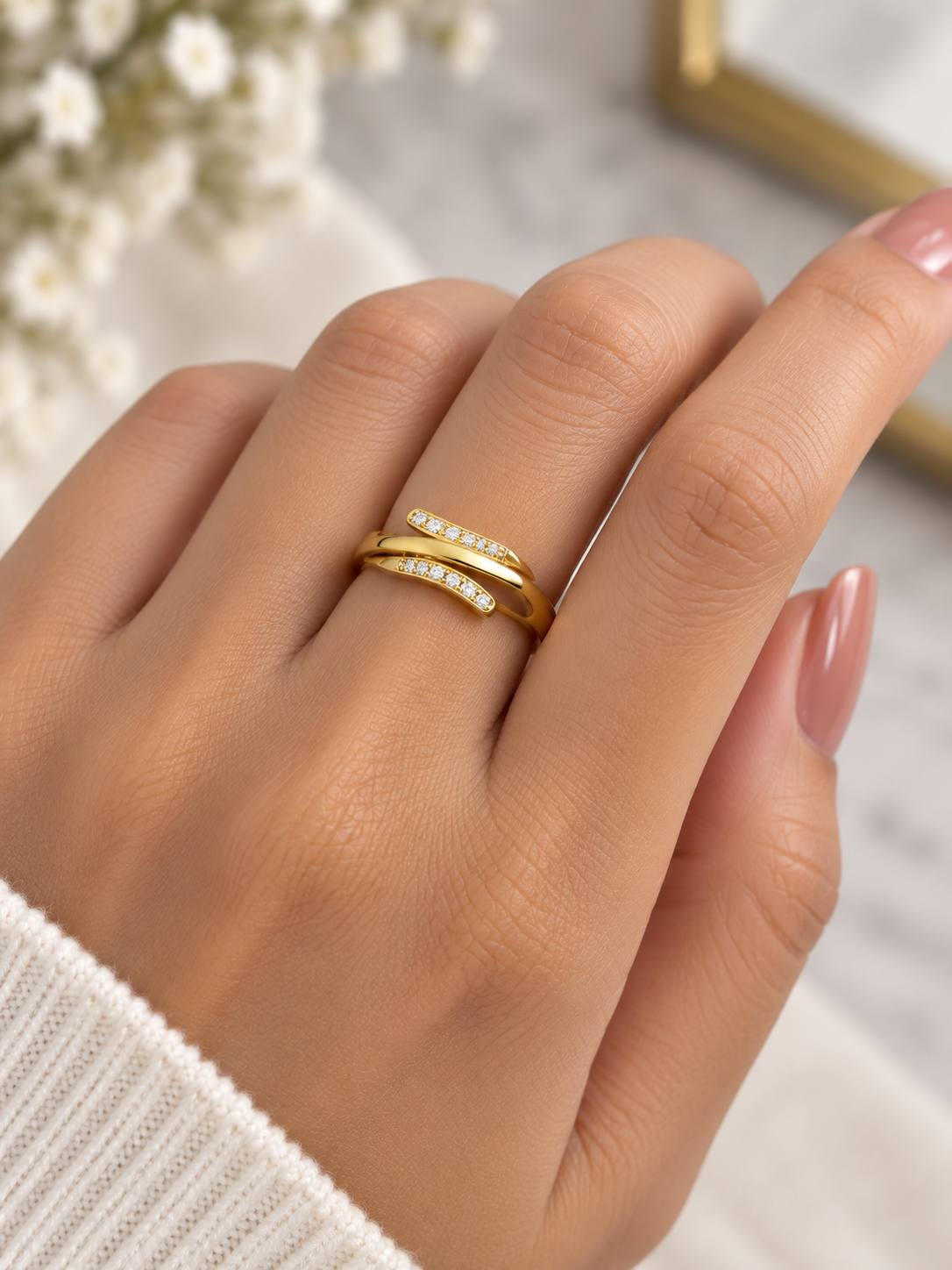 Luxe Double Band Ring