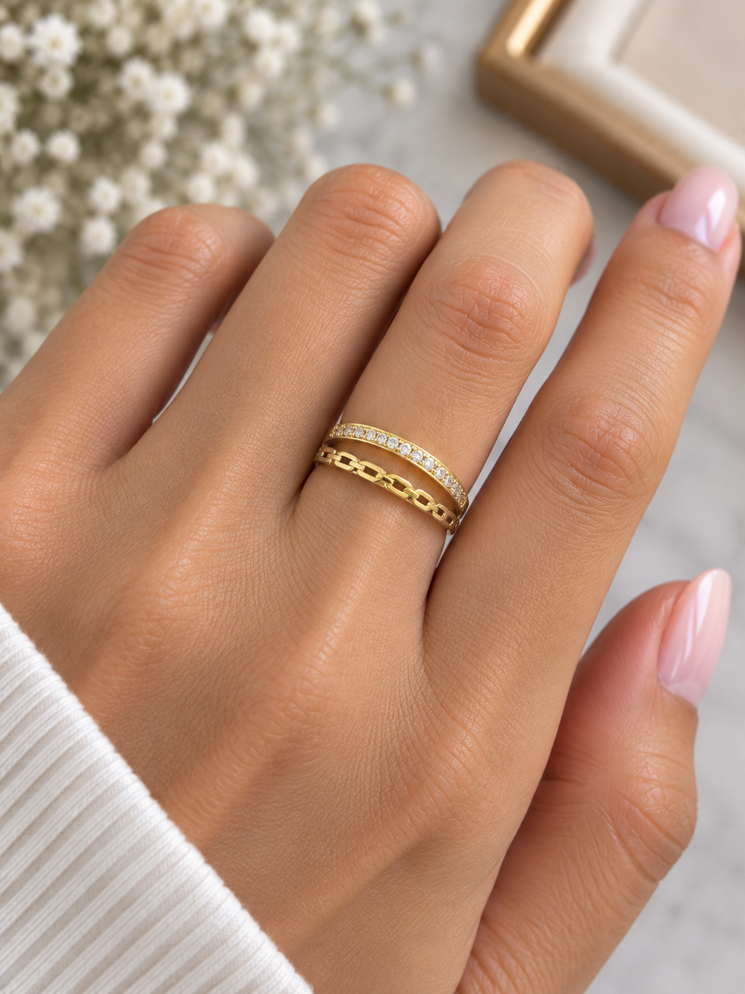 Link line ring