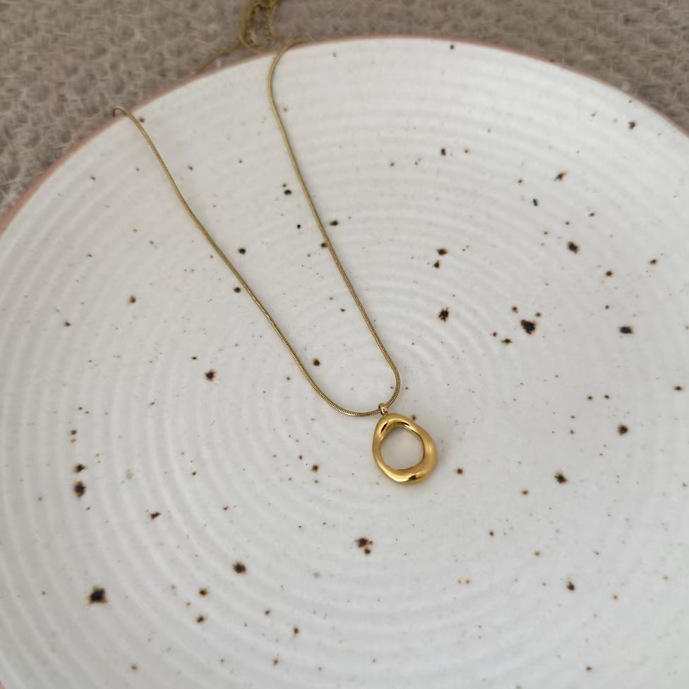 Timeless orbit necklace