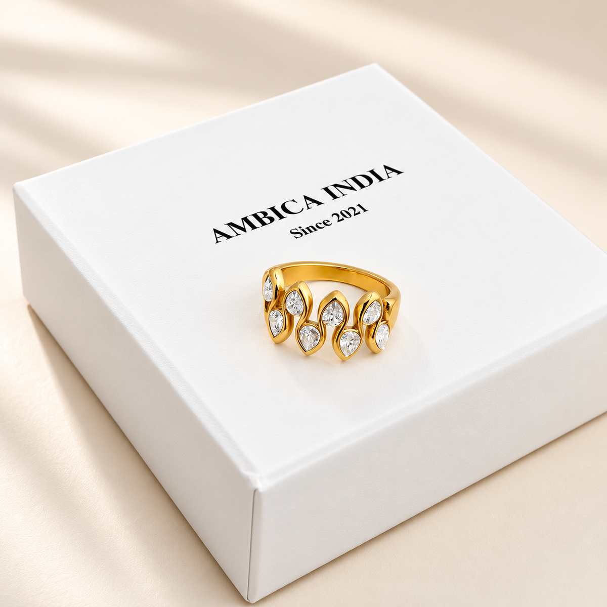Aurora Crystal Ring
