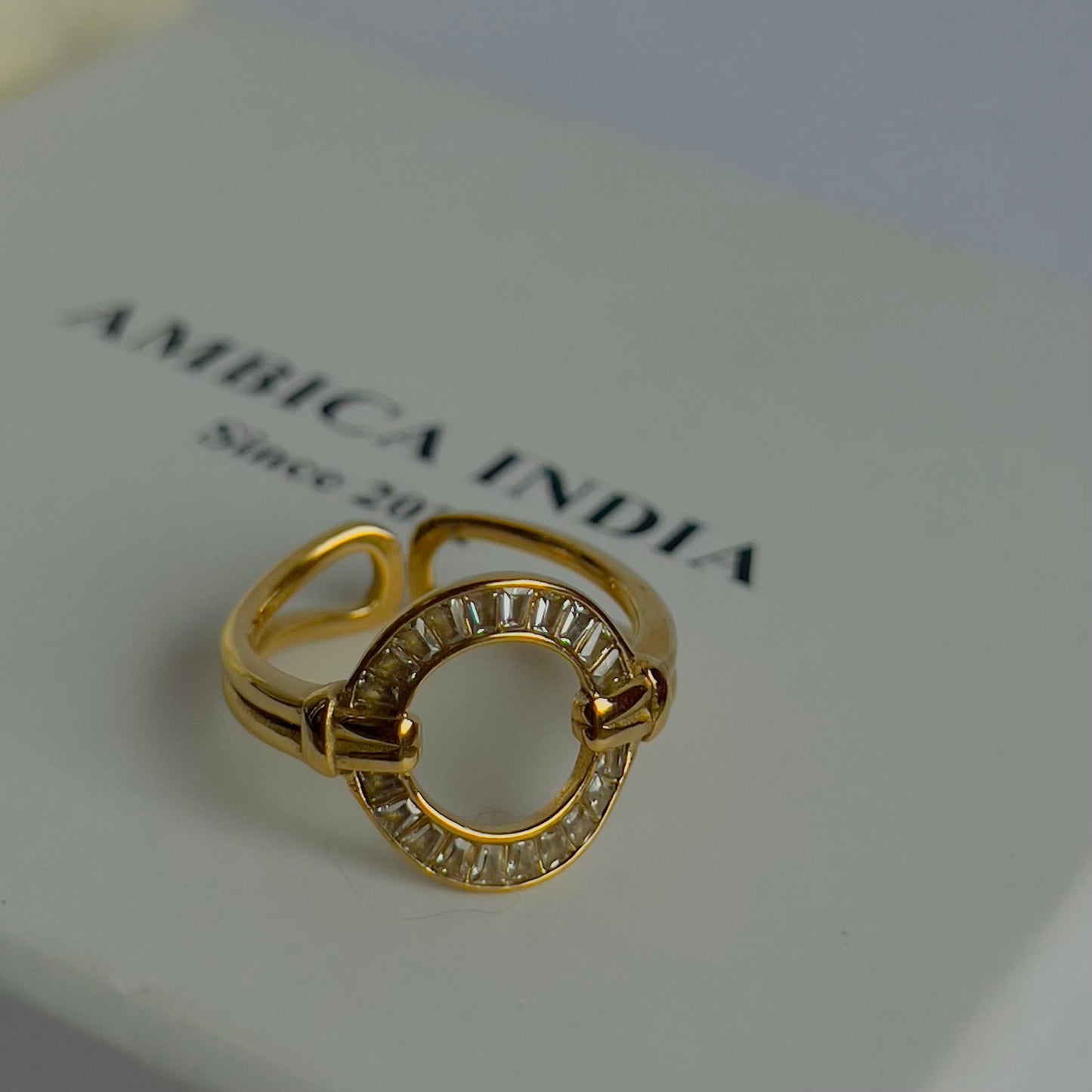 Crystal ring