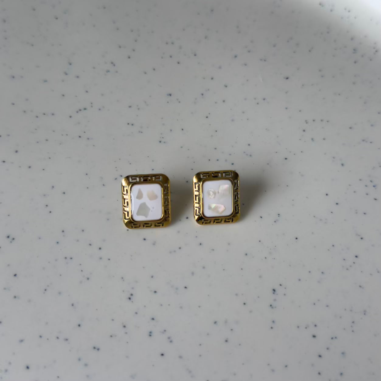 Opaline Square Studs