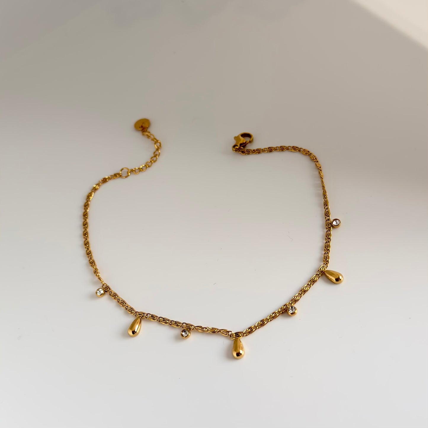 Drop anklet