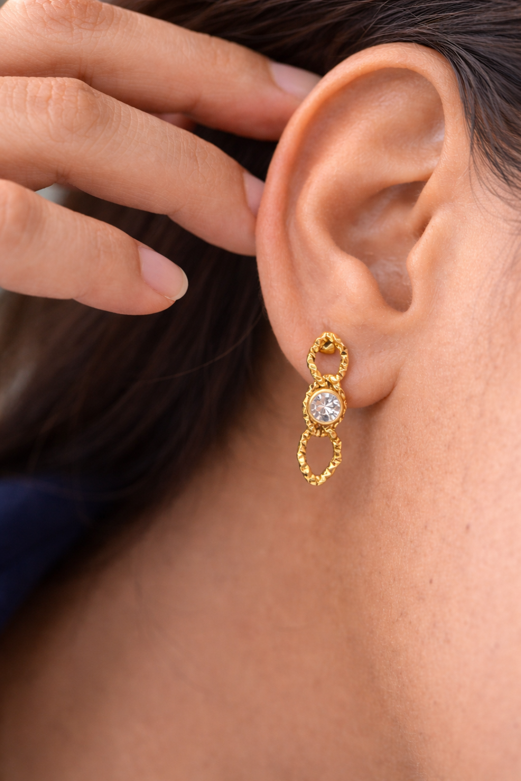 Dazzle Link earrings