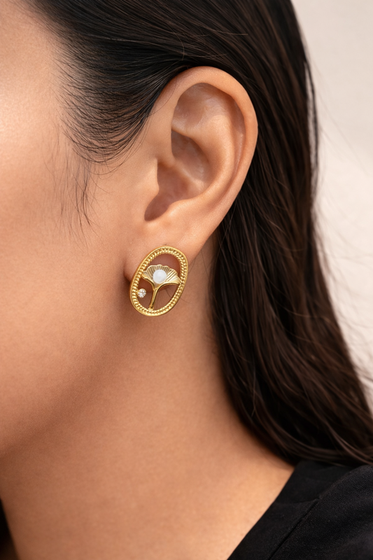 Pearl Bloom Earrings