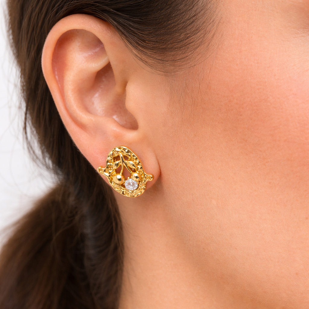 Cherry earrings