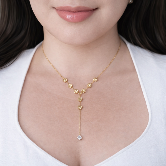 Flower necklace