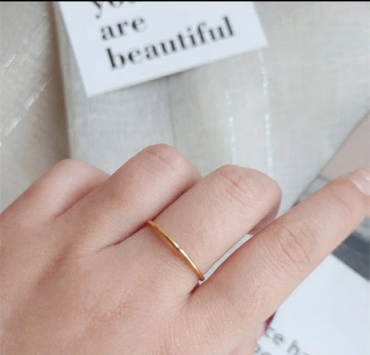 Thin pailn ring