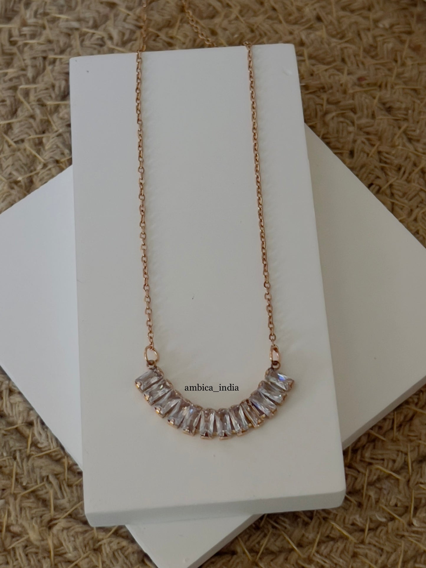 Crystal necklace