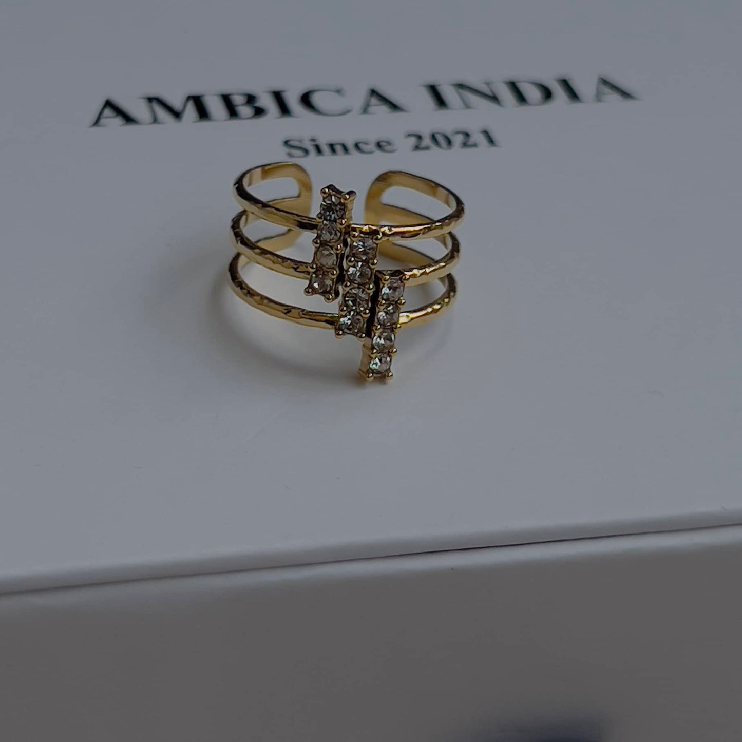 Crystal line ring