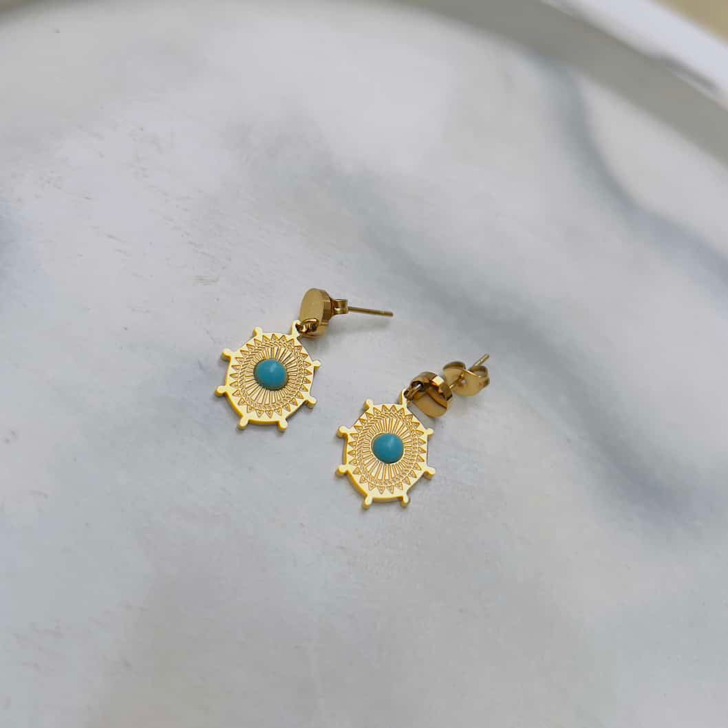Sun earrings