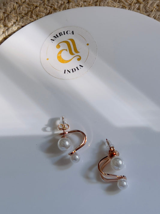 Pearl earrings
