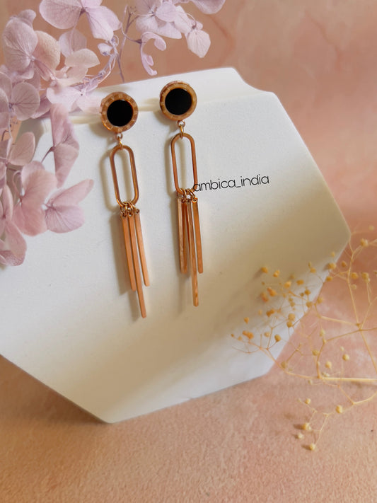 Roman long earrings