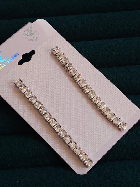 Tennis earrings