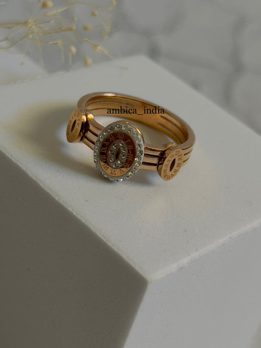 Roman studded ring