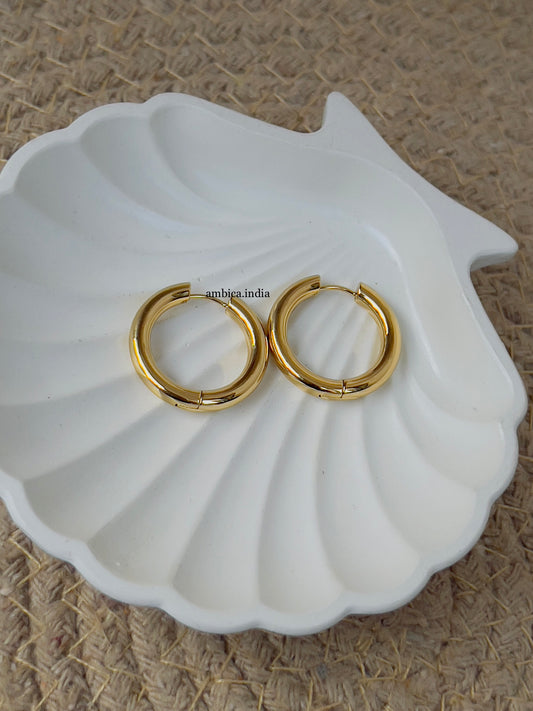 Plain round hoops