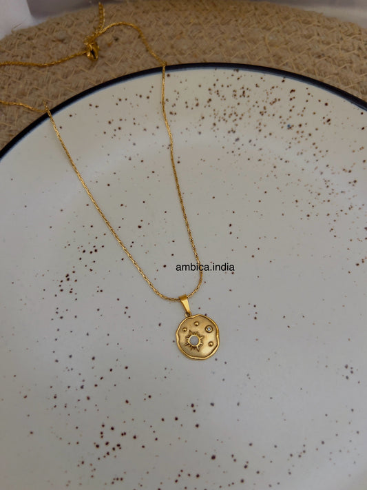 Sun necklace