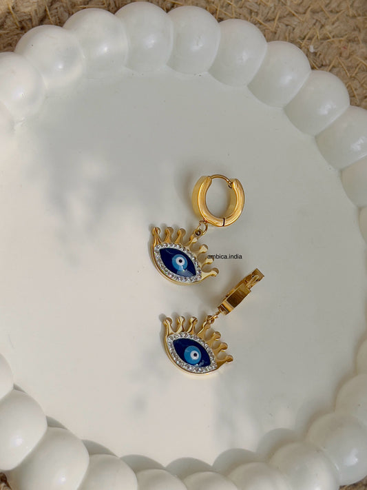 Evileye drop earrings