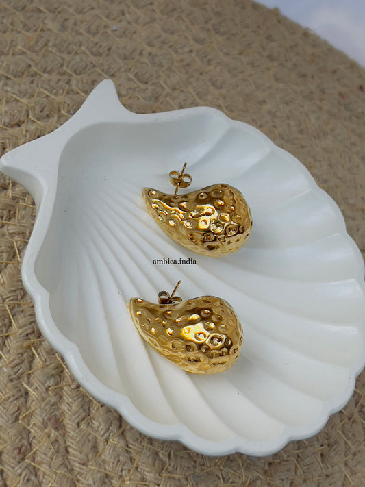 Drop earrings big size