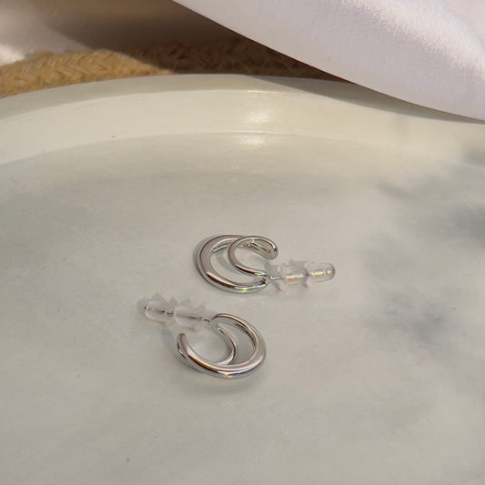 Small plain hoops