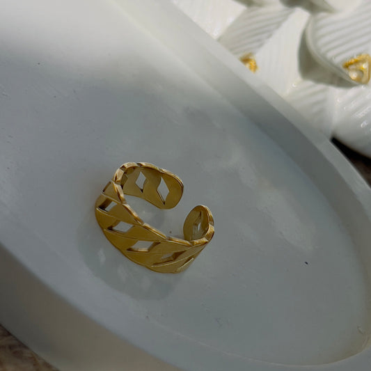 Thick link ring