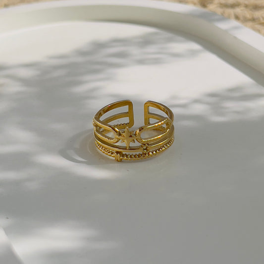 Star line ring