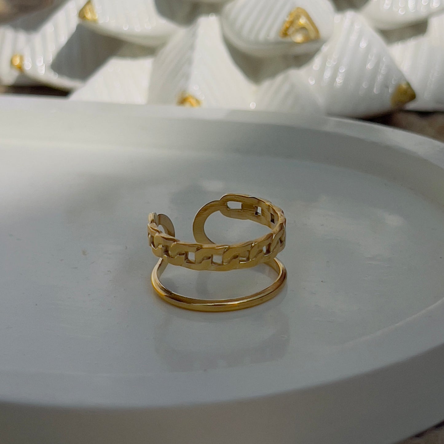 Link with line ring
