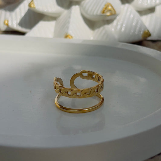 Link with line ring