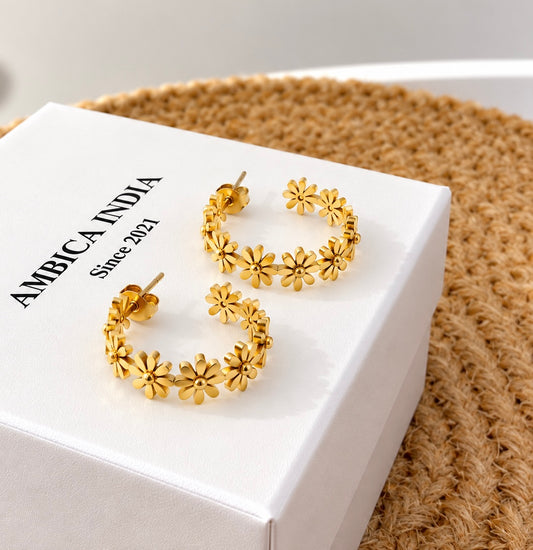 Flower Hoops