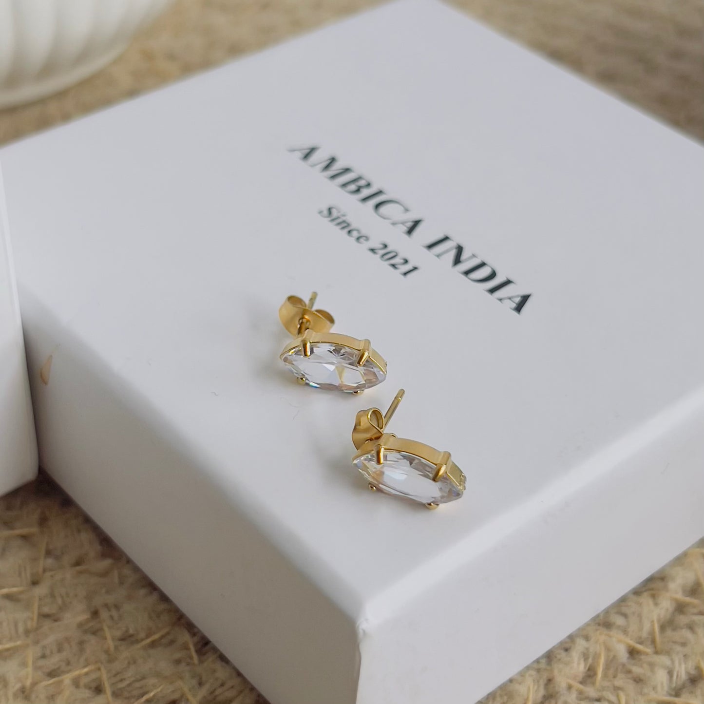 marquis earrings