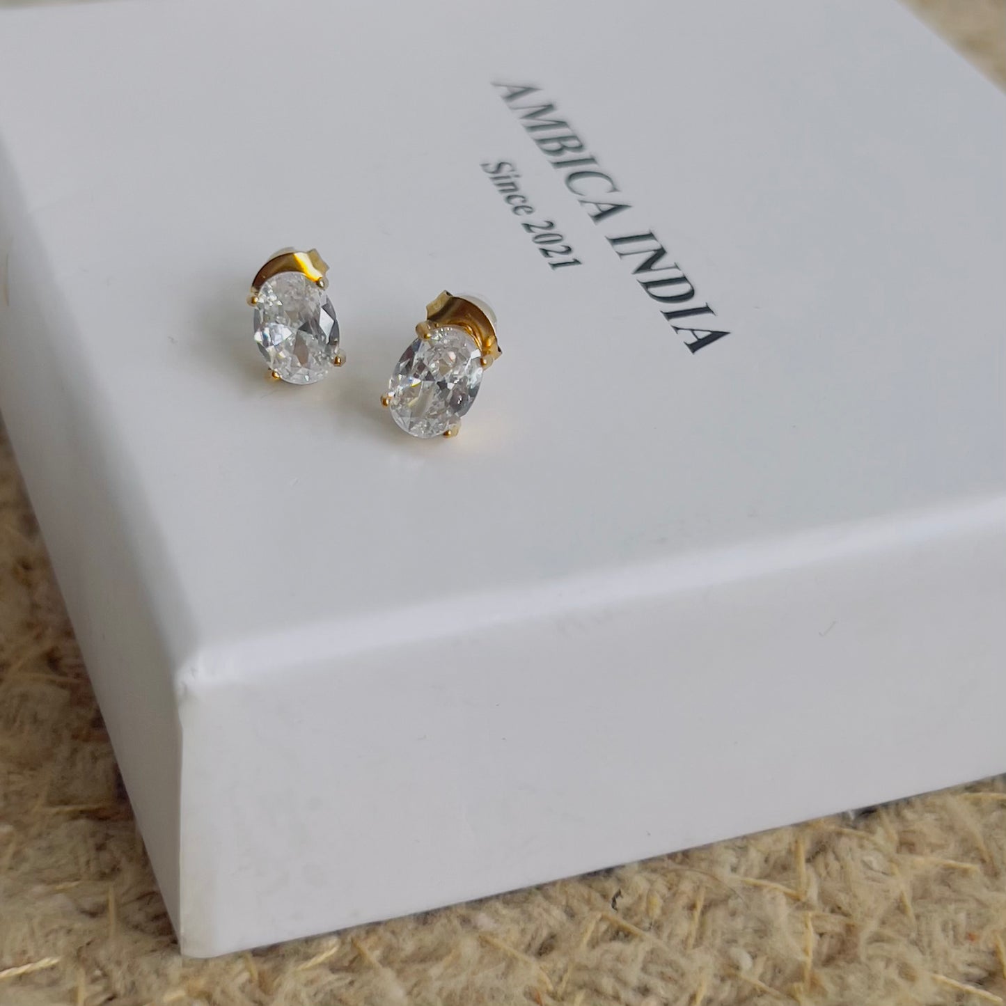 Marquis earrings