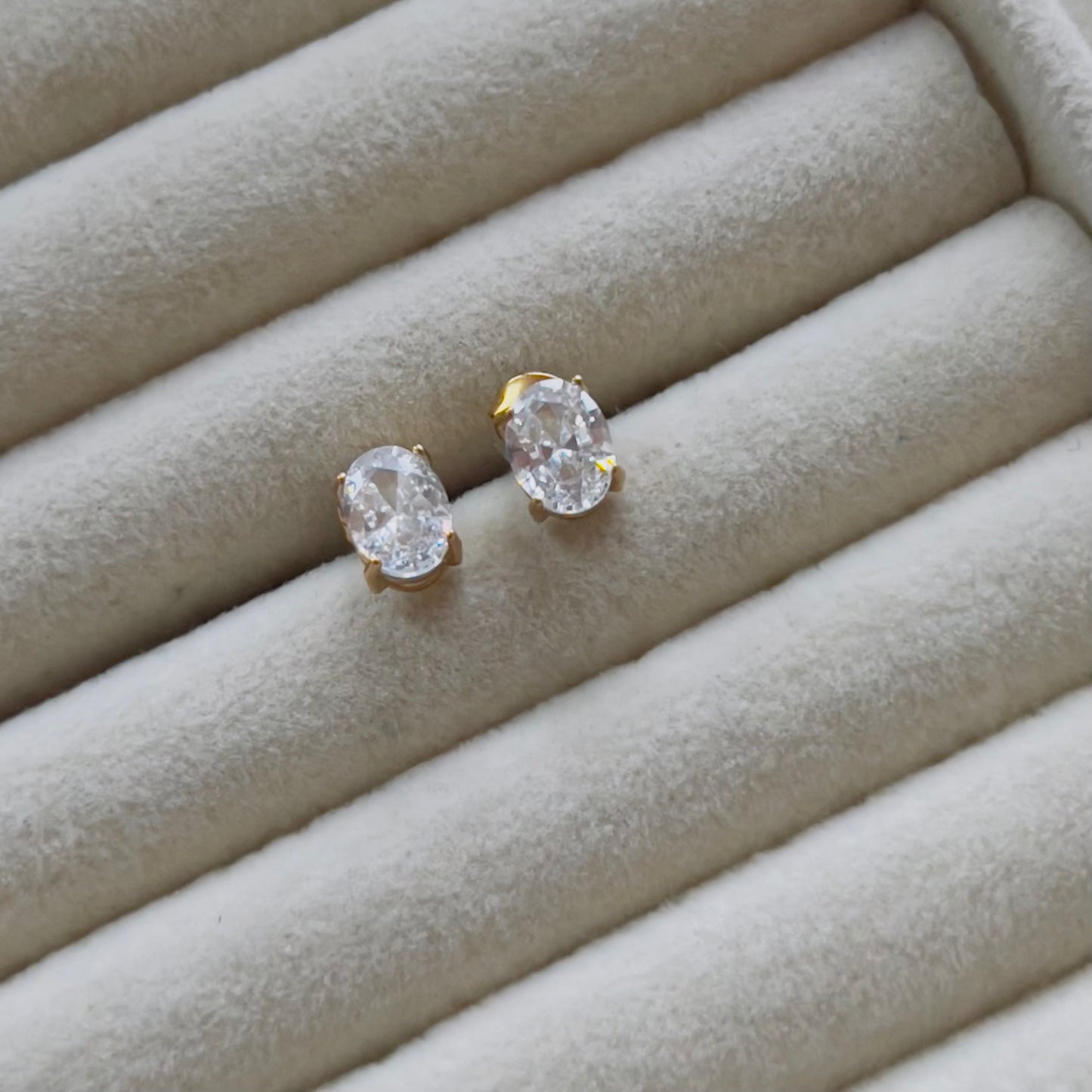 Marquis earrings