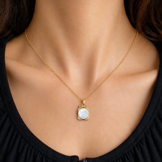 Celeste Square Necklace