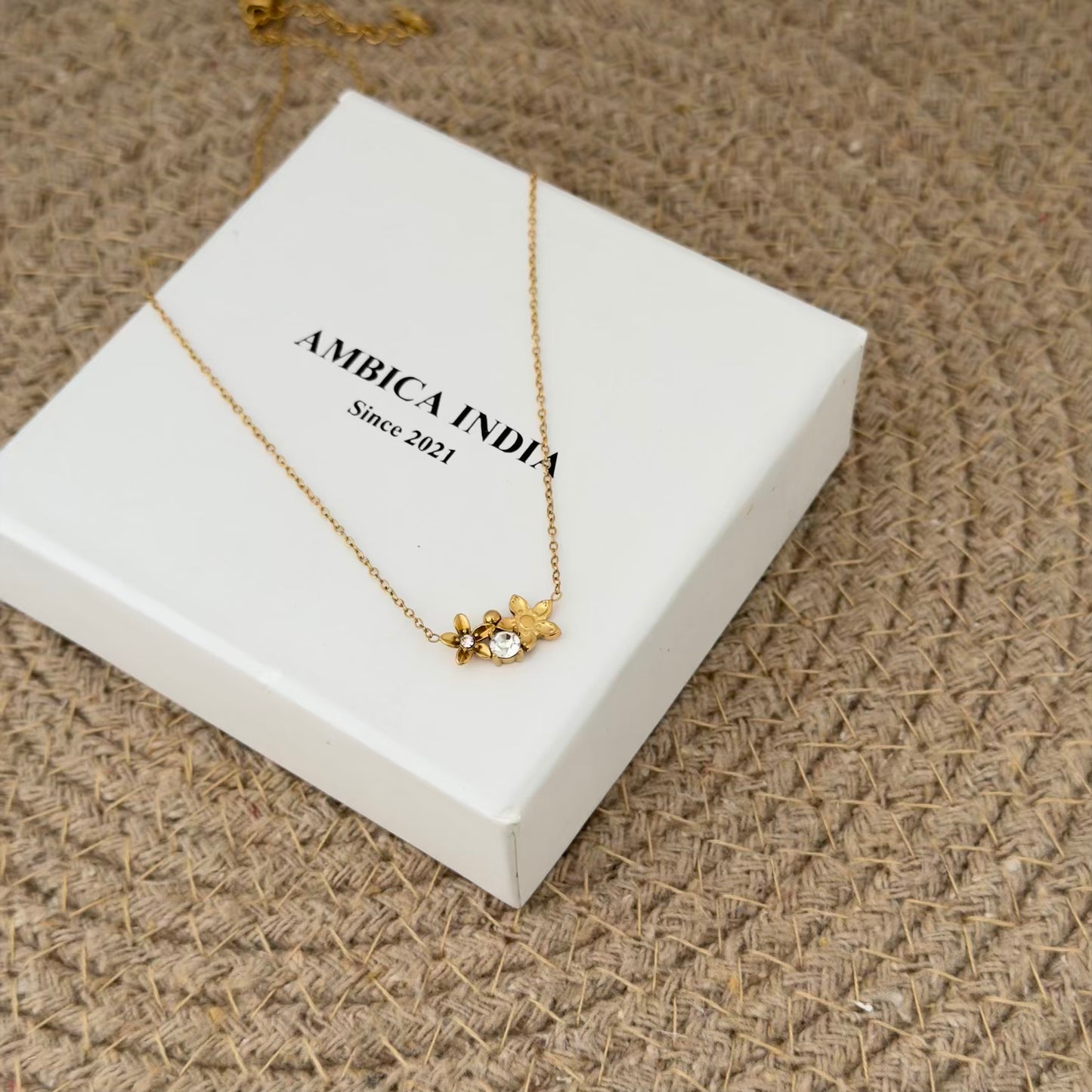 Flower necklace
