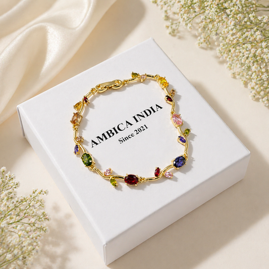 Multicolour Tulip Bracelet