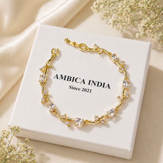 White Tulip Bracelet