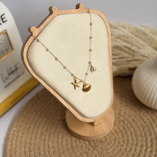 Starfish with shell necklace