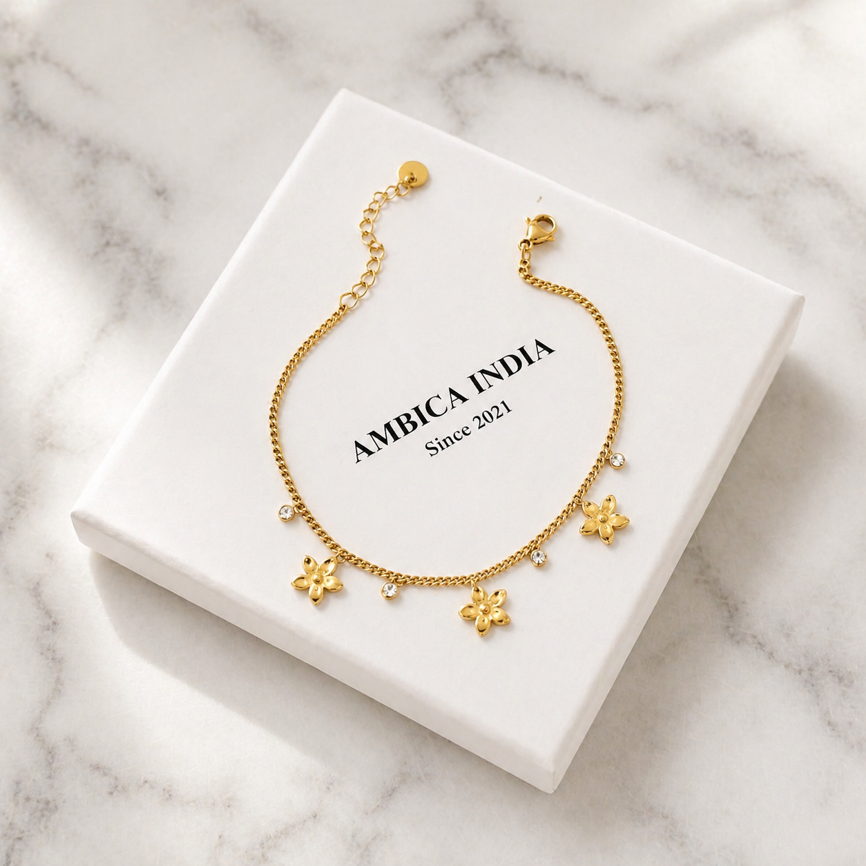 Flower bracelet