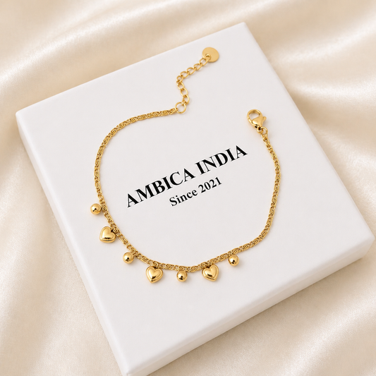 Tiny heart bracelet